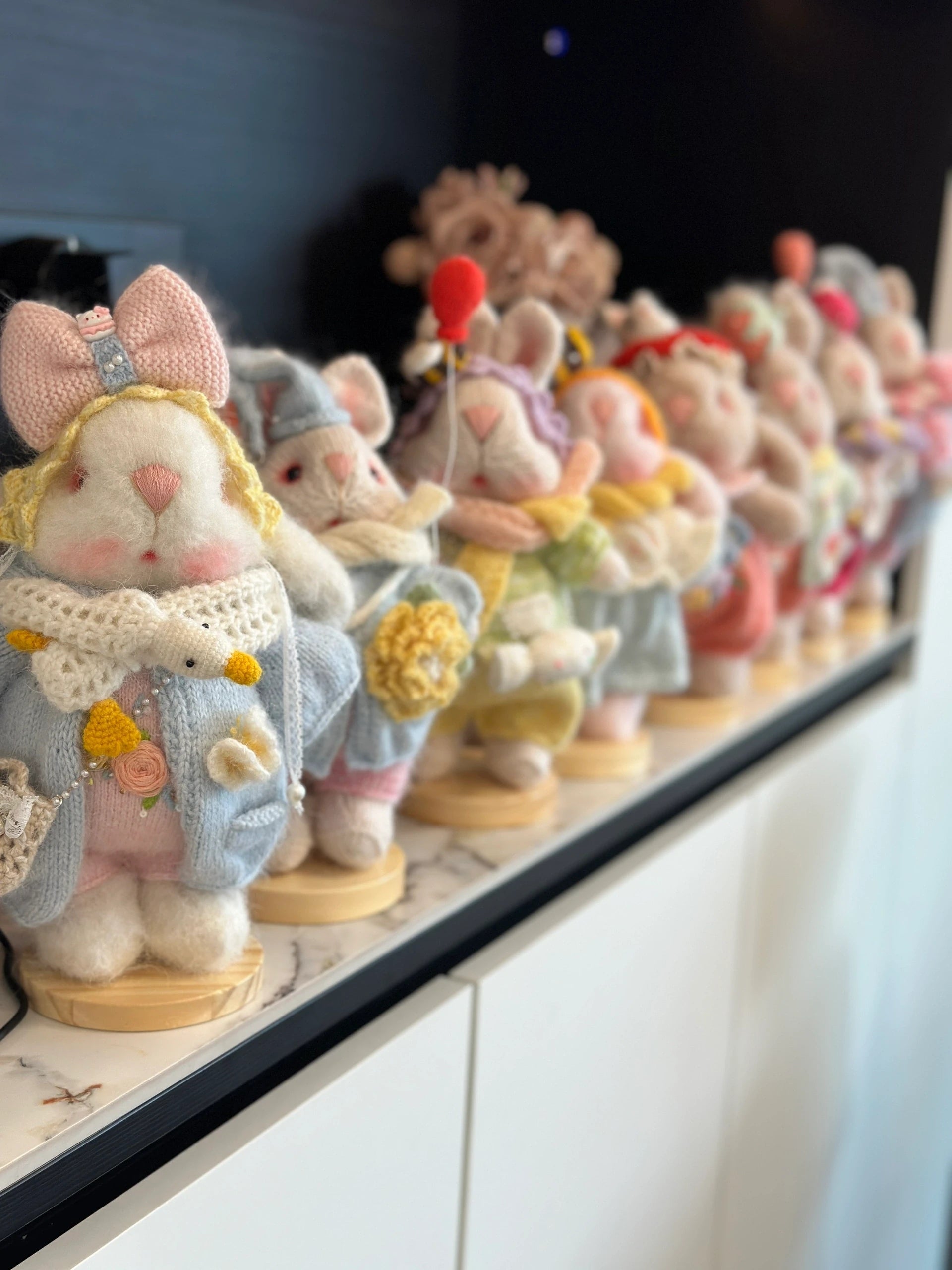 Purchase link for hand-knitted dolls - RE-THE